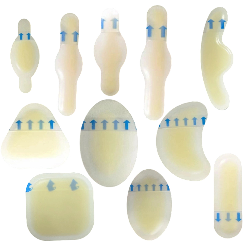 Plaster z pęcherzykami hydrokoloidowymi